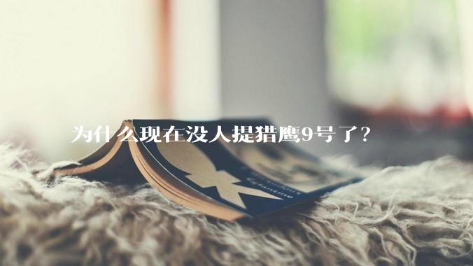 为什么现在没人提猎鹰9号了？
